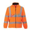 Куртка флисовая светоотражающая PORTWEST F300 оранжевая