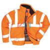 Куртка-бомбер светоотражающая воздухопроницаемая PORTWEST RT62 оранжевая