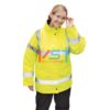 Куртка светоотражающая женская PORTWEST S360 желтая (на фигуре)