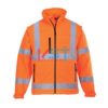 Куртка светоотражающая из софтшелла (3 сл) PORTWEST S428 оранжевая