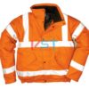 Куртка-бомбер светооражающая PORTWEST S463 оранжевая