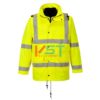 Куртка светооражающая 4 в 1 PORTWEST TRAFFIC S468 желтая (капюшон сложен)