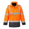 Куртка светооражающая 4 в 1 PORTWEST TRAFFIC CONTRAST S471 оранжевая