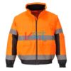 Куртка 2 в 1 светоотражающая PORTWEST C468 оранжевая