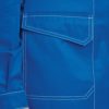 Халат КМ-10 ЛЮКС женский с боковым карманом ХАЛ 547 синий вид сзади